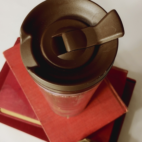 Tall Starbucks 1971 Pike Place 16 oz Thermal Lidded Travel Cup - Picture 5 of 12